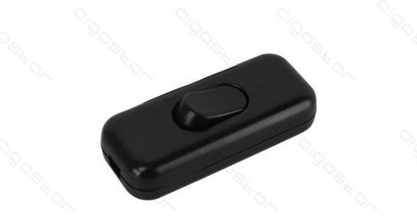 Interruptor De Linha 2.5A Preto C/ Protecção Infantil