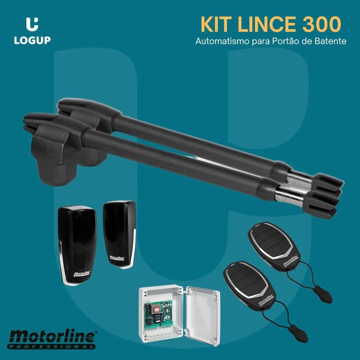 KIT Automatismo Lince 300 230Vac Motorline