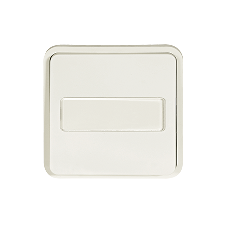 Comutador De Escada  C/P-Etiq Branco Cubyko Wna006B Hager