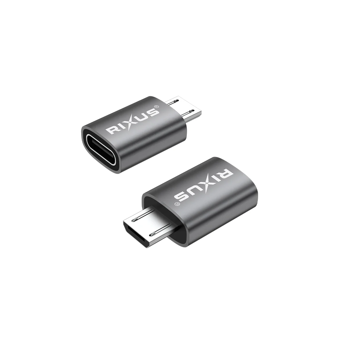 Adaptador Micro To USB-C OTG  Rixus RXOTG05