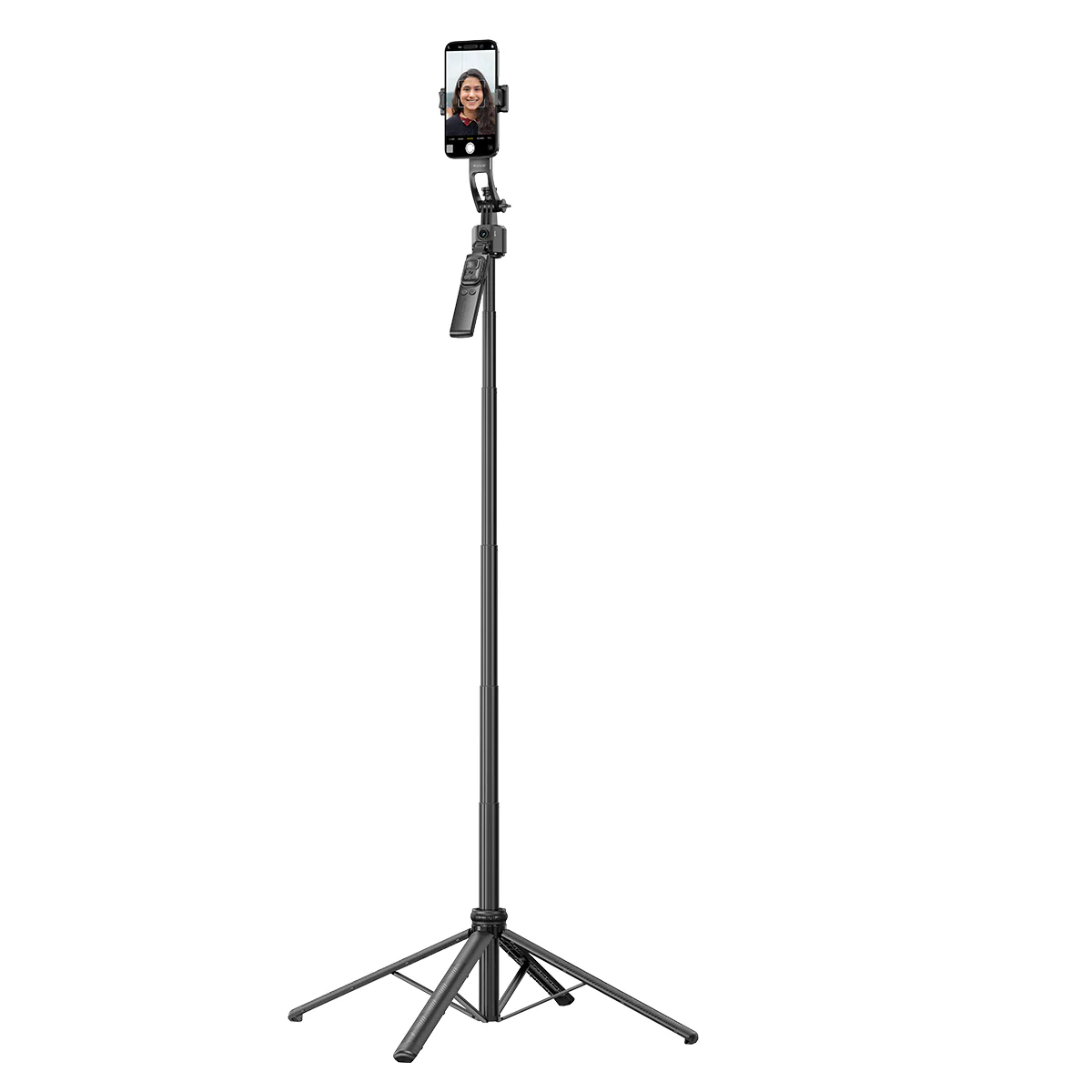 Stick de selfie com câmara de seguimento facial por AI Rixus RXSF55 