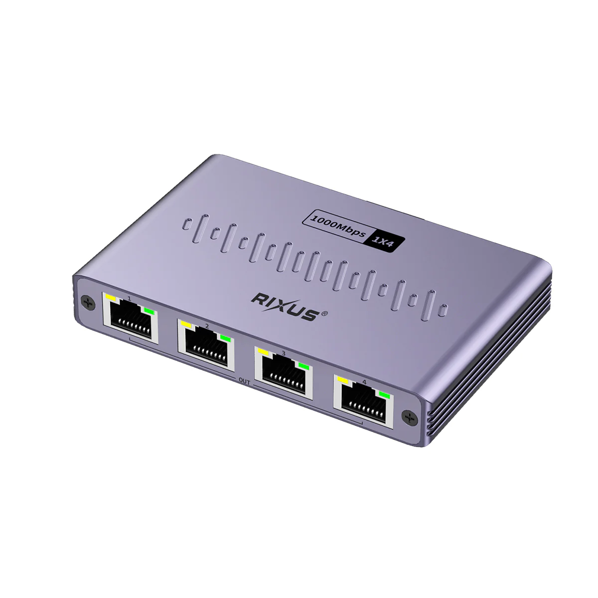 Switch Ethernet Rixus RXEA05 de 5 portas