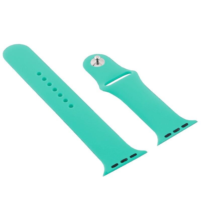 Pulseira Silicone Verde Menta para Apple Watch Serie 38mm - 40mm - 41mm