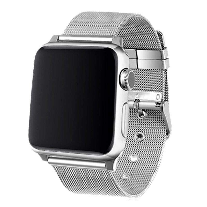 Pulseira Metal Silver para Apple Watch Serie 38mm - 40mm - 41mm