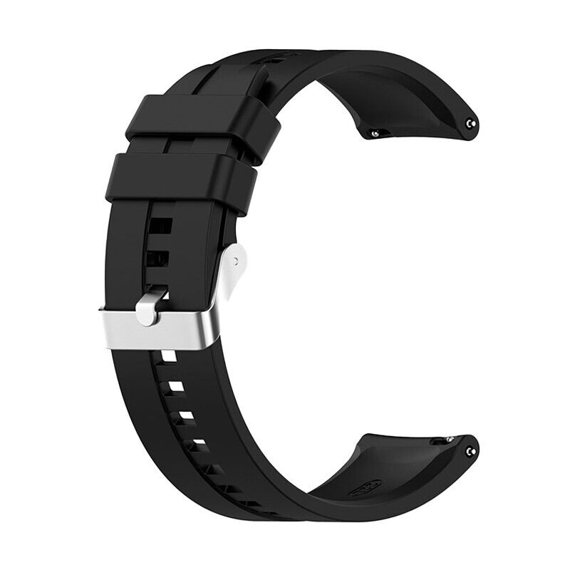 Pulseira Black Universal 22mm para Amazfit / GTR / Stratos / Huawei / Samsung