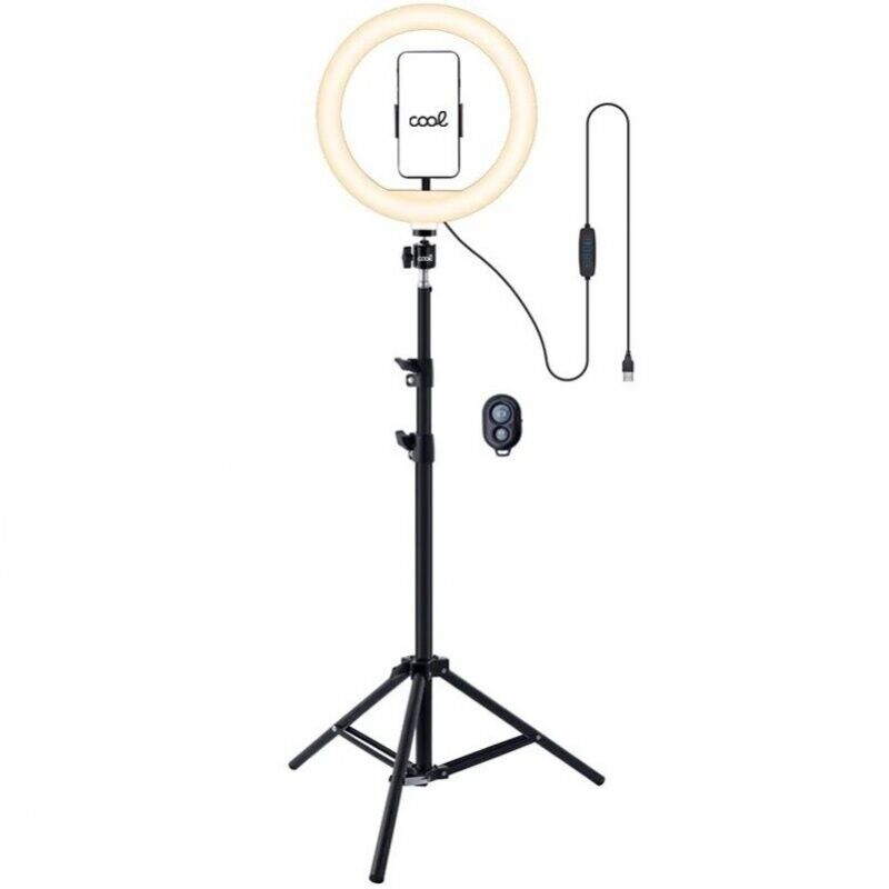 Ring Light 180cm com controle remoto Bluetooth COOL
