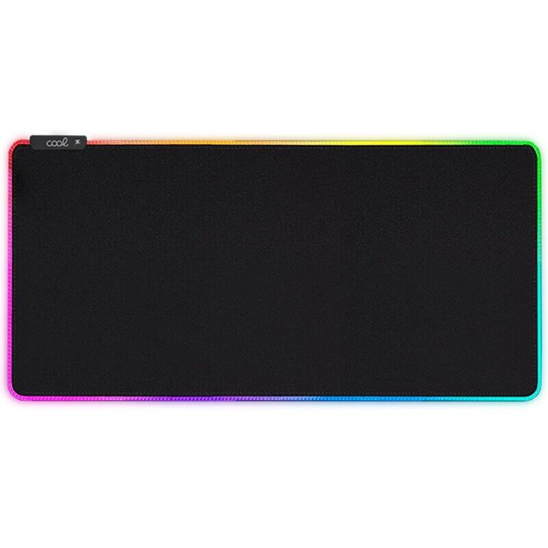 Tapete de Rato Gaming Com Led XL 90 x 40 cm