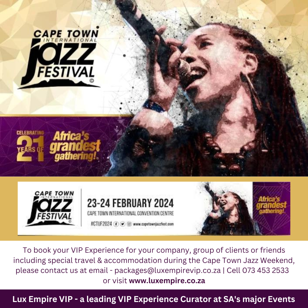 Cape Town VIP Jazz Weekend on 23 to 24 February 2024 in Cape Town