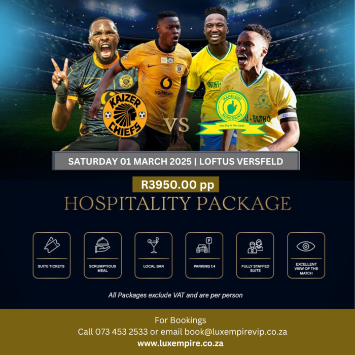 Kaizer Chiefs vs Mamelodi Sundowns - 01 March 2025 - Loftus Versfeld Stadium - Pretoria