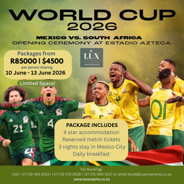 South Africa vs Mexico World Cup - Estadio Azteca - 11 June 2026 - Mexico City