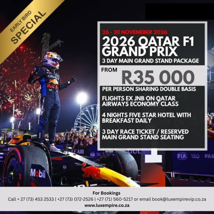 Qatar Grand Prix 2026 - Lusail Qatar - 27 to 29 November 2026 
