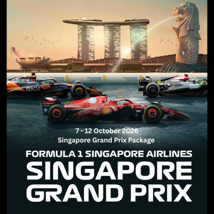 Singapore Grand Prix 2026 - Marina Bay Super Pit Grand Stand - 11 October 2026 