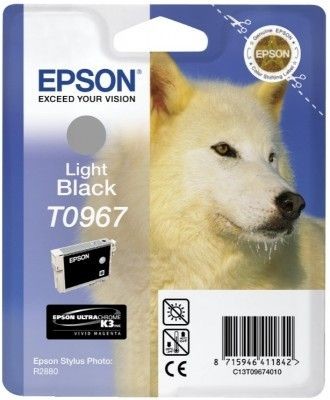 Tinteiro EPSON T0967 Cinzento UltraChrome K3 - Stylus Photo 2100