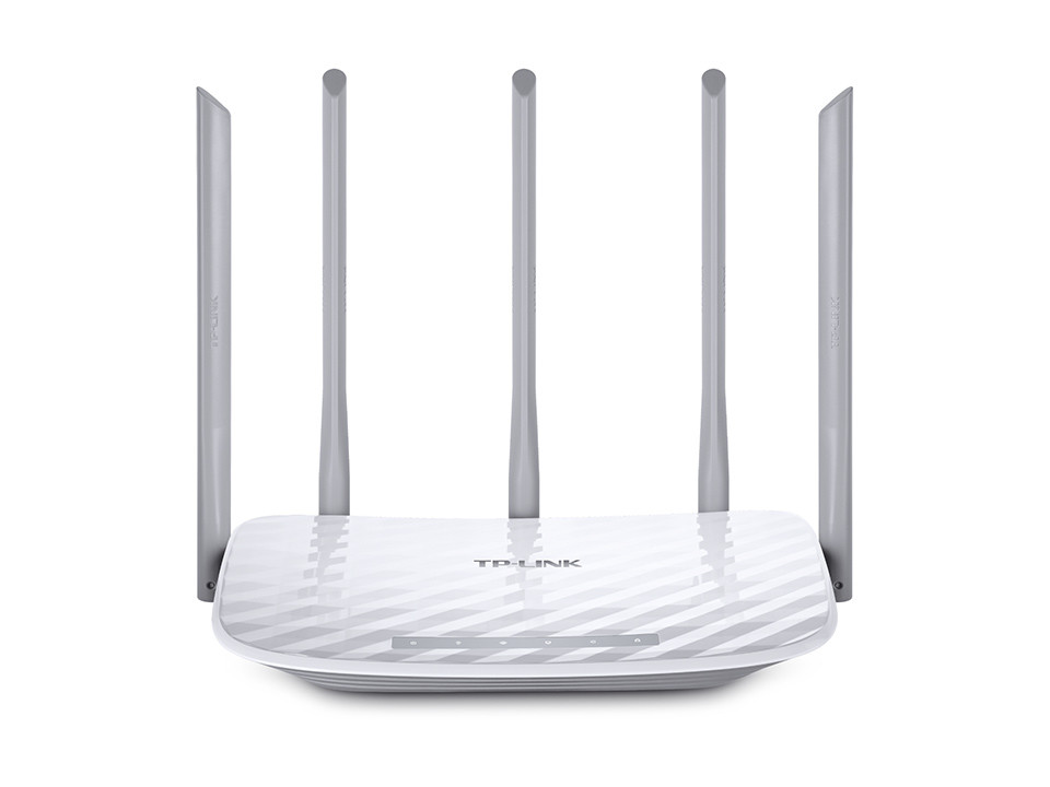Router TP-Link AC1350 Dual Band Wi-Fi, 867Mbps+450Mbps, 802.11ac/a/b/g/n - Archer C60