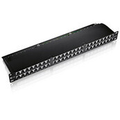 Patch Panel EQUIP Cat.6 48-Port 19 Inch 1U preto -326448