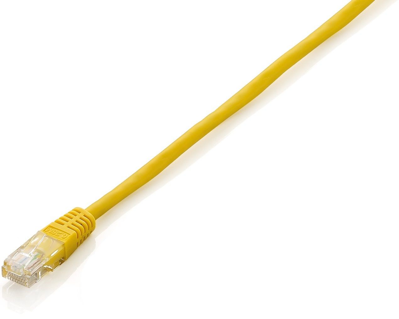 Cabo EQUIP REDE U/UTP Cat.6 0,25m amarelo - 625463