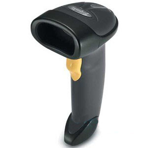 Scanner Laser  Symbol LS2208 c/ cabo USB + suporte, Preto