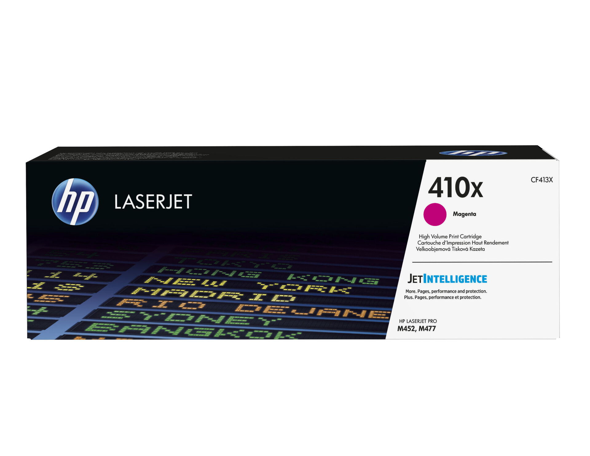 Toner HP 410X Magenta Alto Rendimento - LaserJet Pro M377/452/477