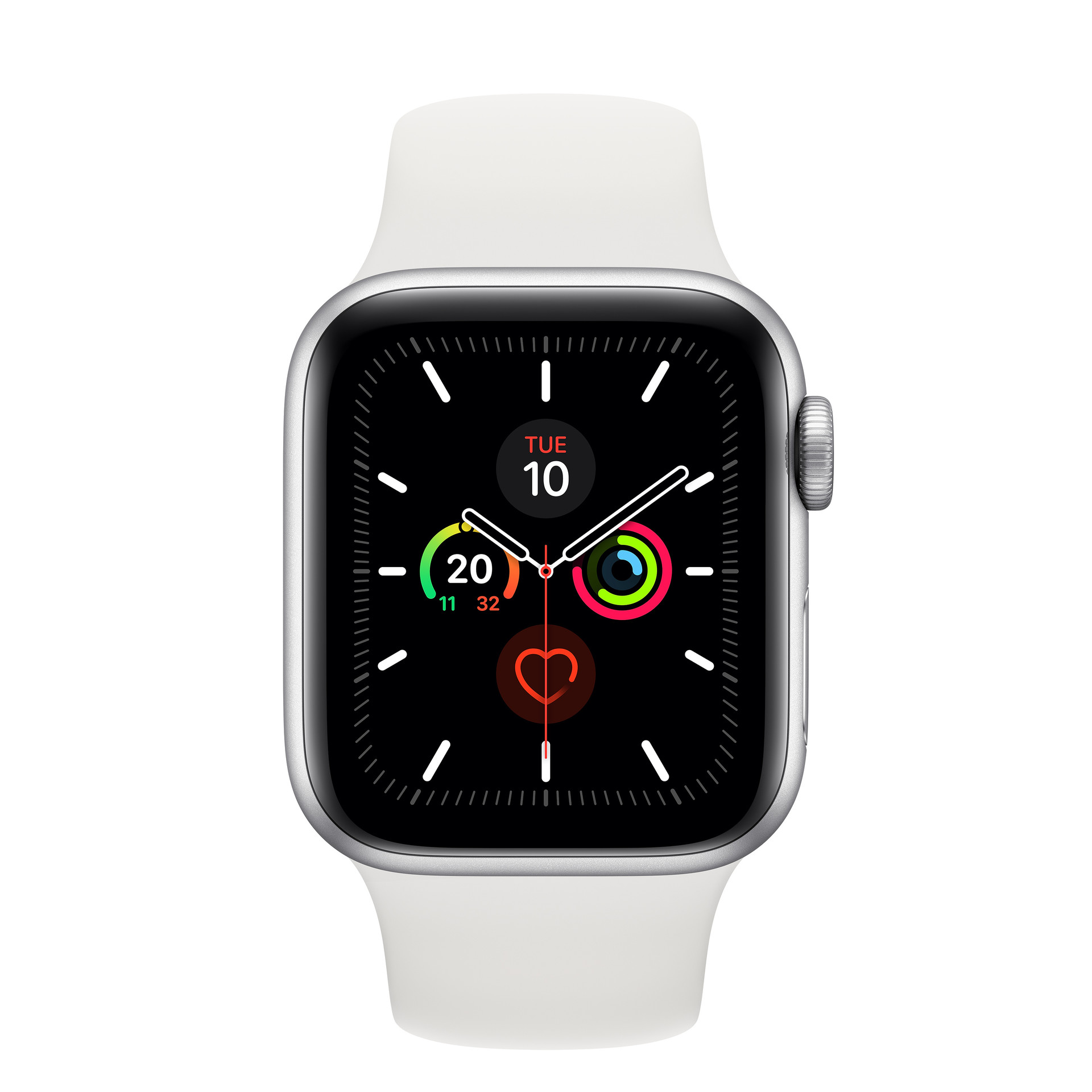 series 5 apple watch silver