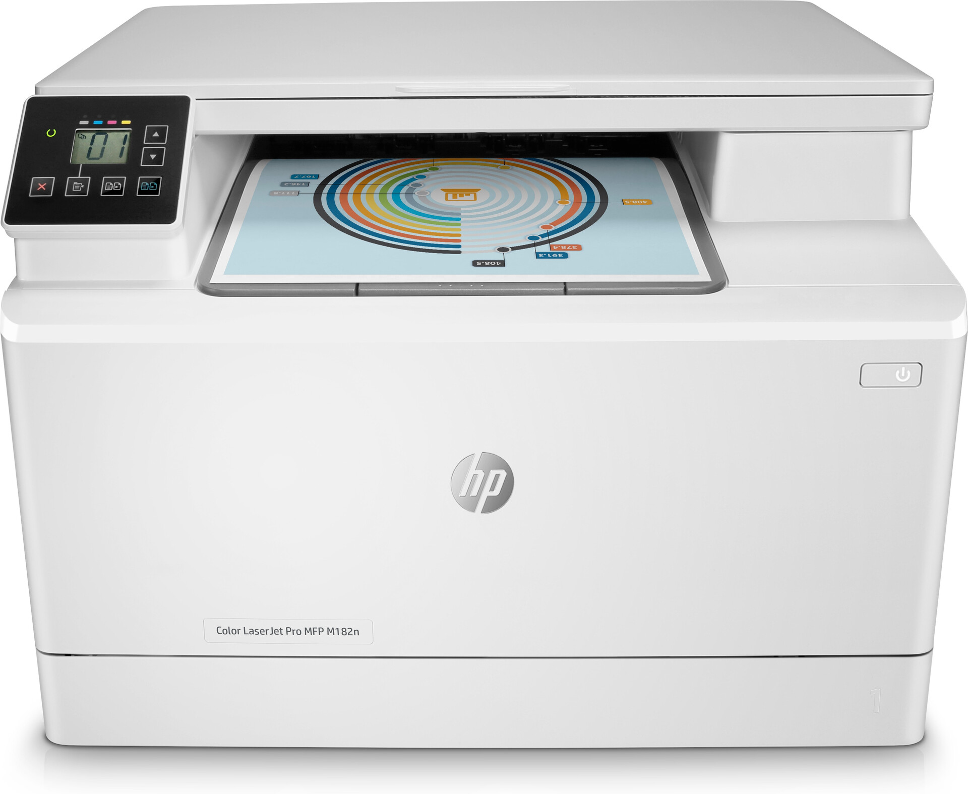 Impressora HP Multifunções Color LaserJet Pro M182n