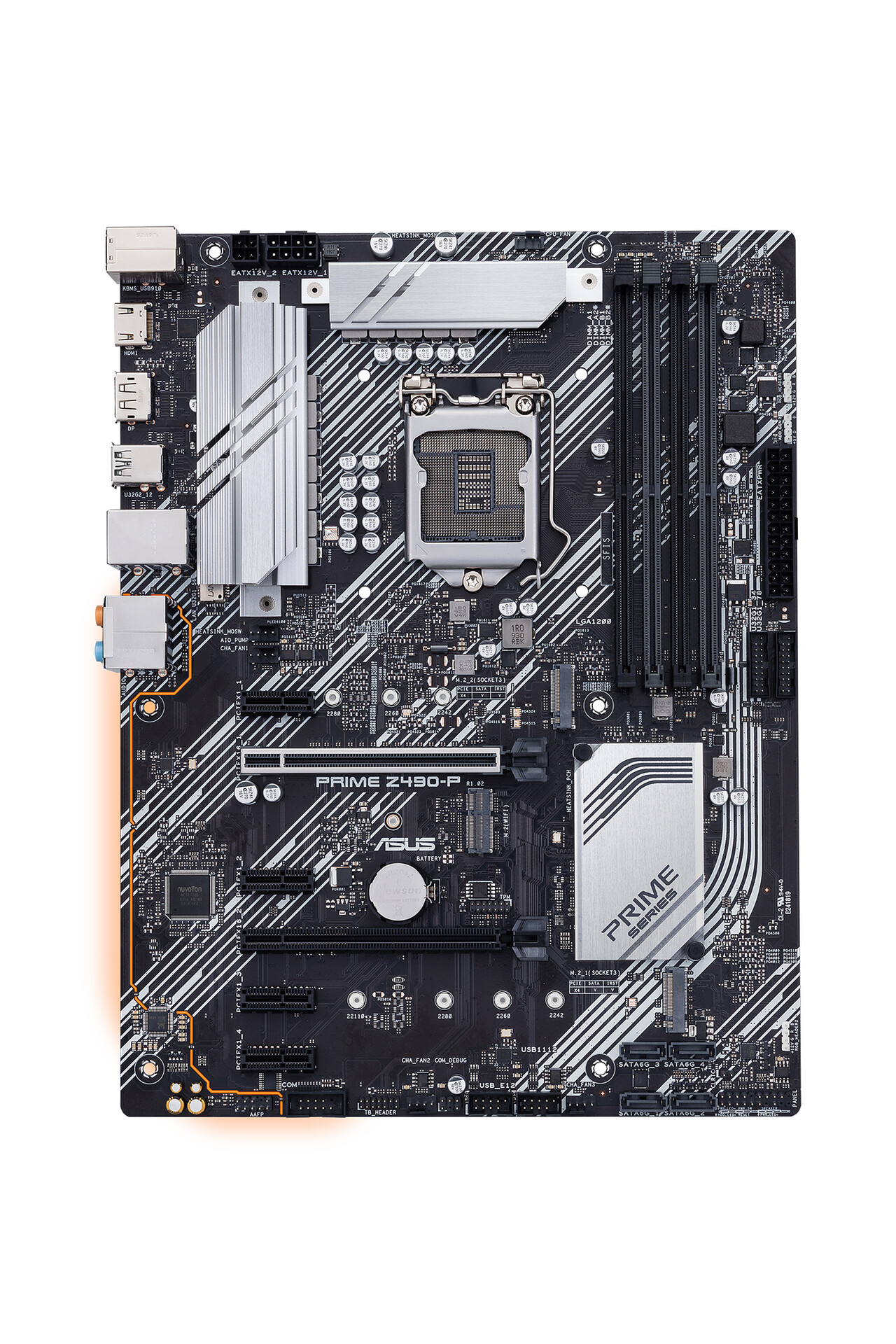 MB ASUS PRIME Z490-P, SK 1200/4xDDR4/HDMI/DP/USB 3.2/M.2  ATX