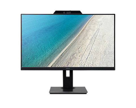 Monitor Acer B247yd 23 8 Zeroframe Ips Led 4ms 100m 1 Acm 250nits Vga Hdmi Dp Pivot Webcam Black