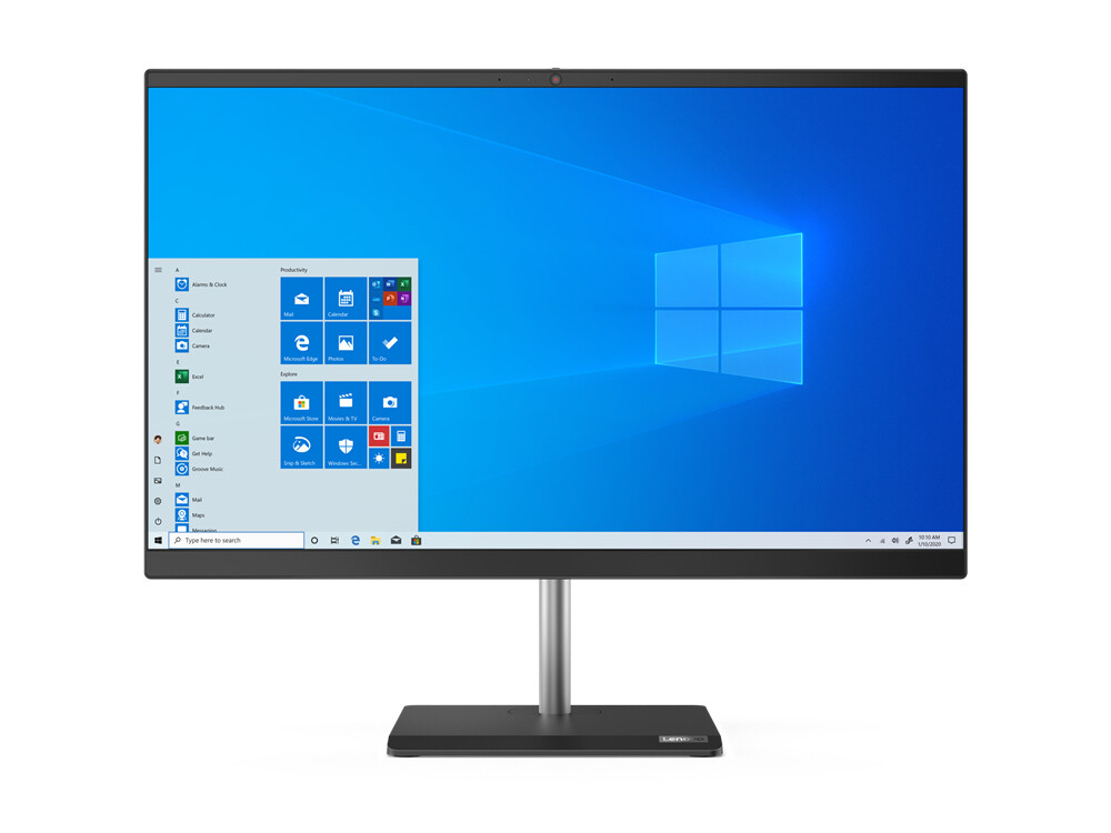 Computador Lenovo V50a-24IMB AIO 23,8P Mtouch I5-10400T 8GB 256GB Win10 Pro 1Y