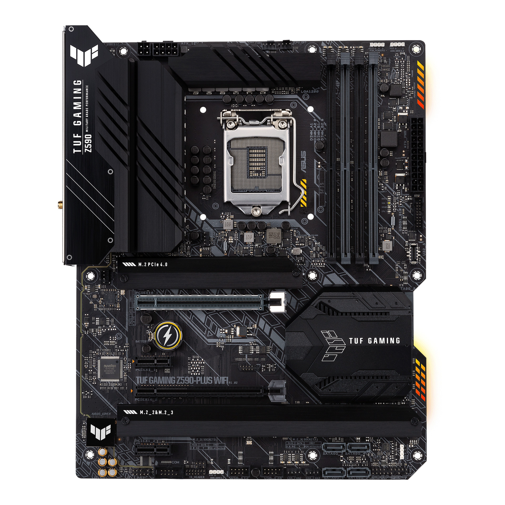 MB ASUS TUF GAMING Z590-PLUS WIFI SK LGA1200 4DDR4 HDMI/DP ATX