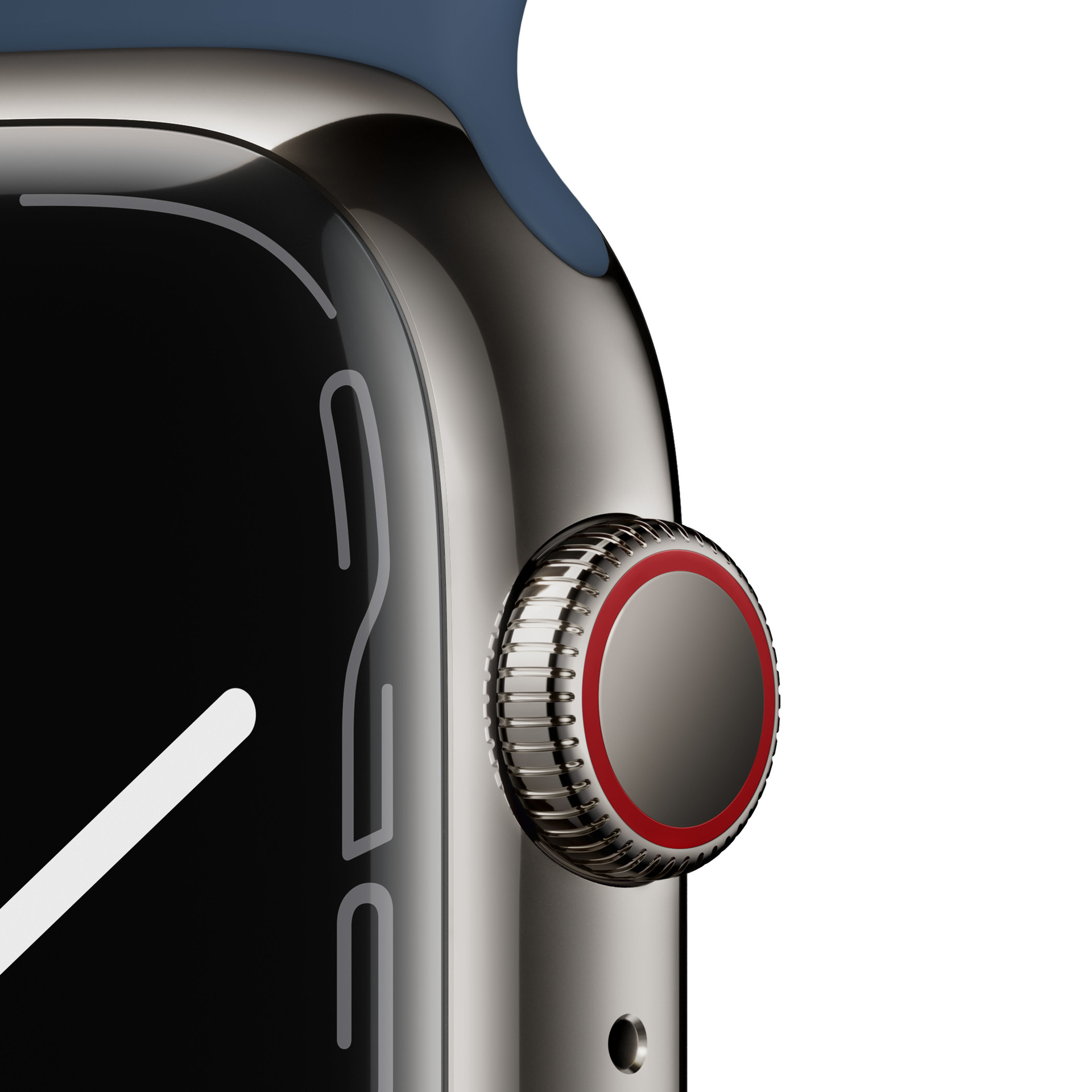 graphite stainless steel apple watch