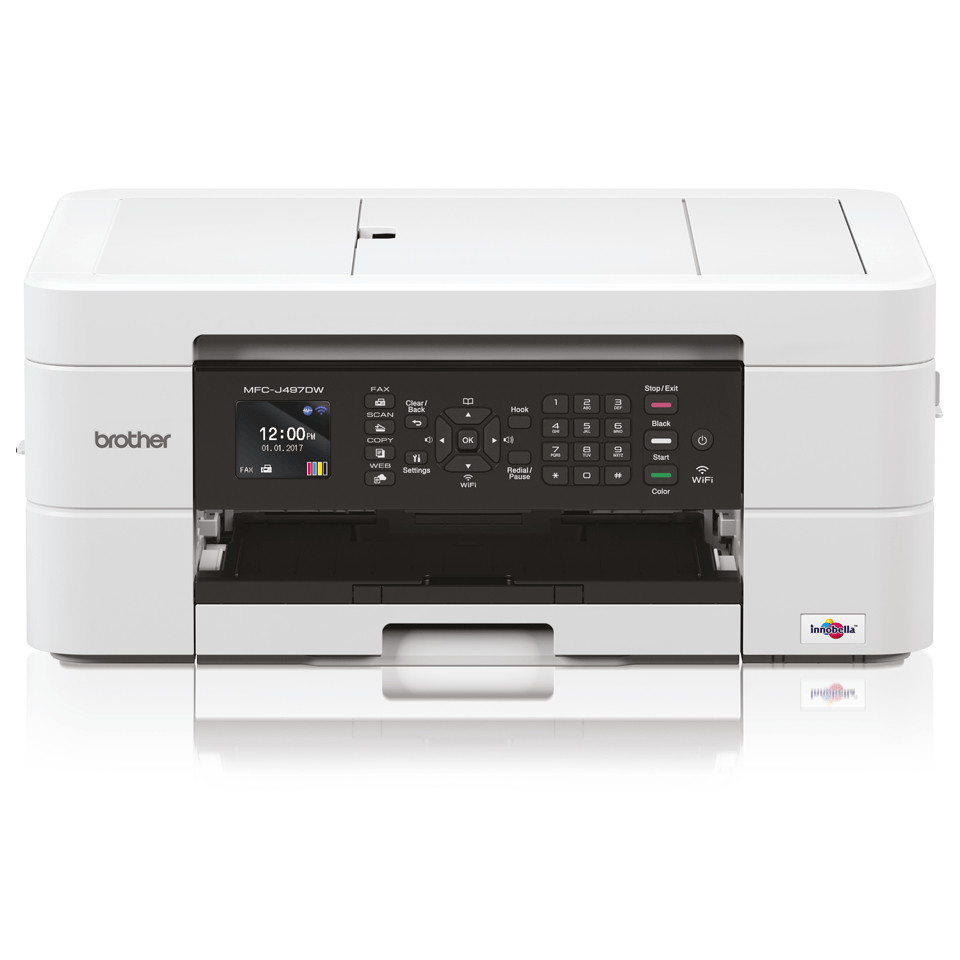 MFC-J5740DW - Impressora multifunções de tinta profissional A4/A3 WiFi, impressão até A3, dupla bandeja e frente e verso at