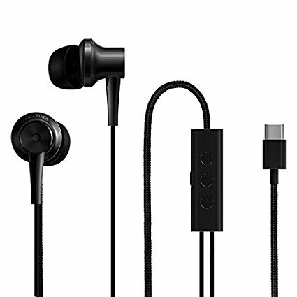 Auscultadores XIAOMI Mi ANC & Type-C In-Ear Earphones Black
