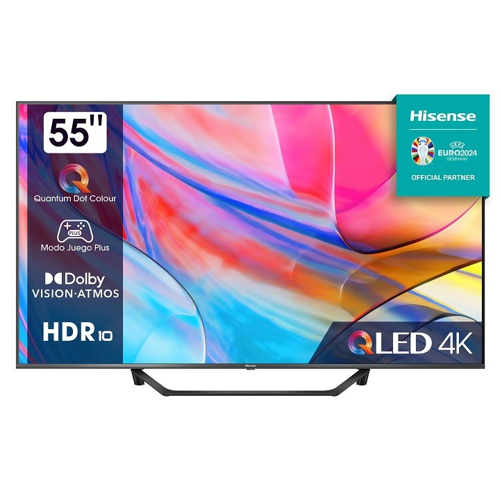 Smart TV Hisense 55A7KQ 55' 4K ULTRA HD QLED WI-FI 55' 4K Ultra HD QLED