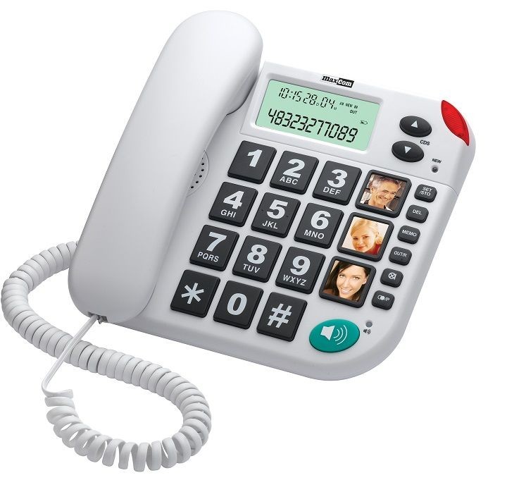 Telefone Fixo Maxcom  KXT480 Branco