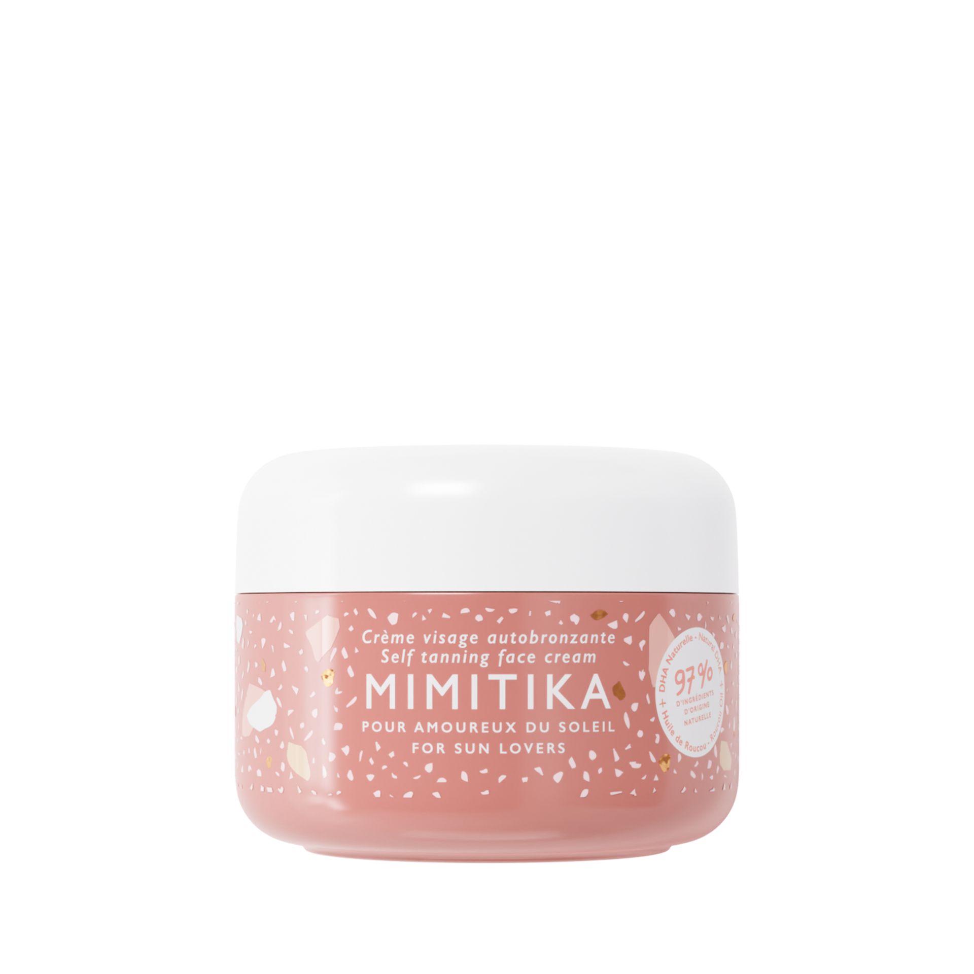 Creme facial autobronzeador- Mimitika