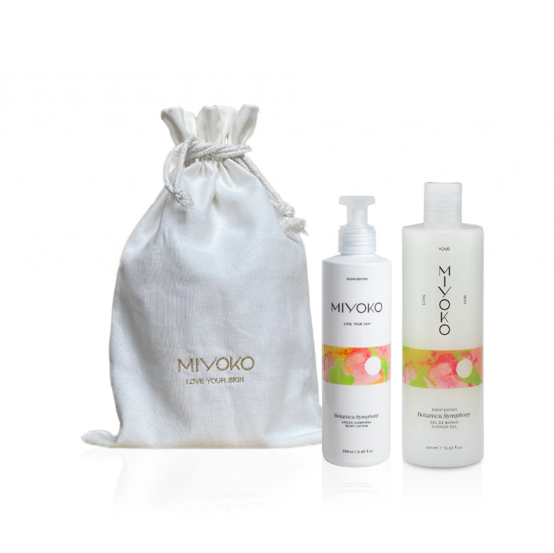 Coffret Gel de Banho e Loção Corporal Botanica Symphony