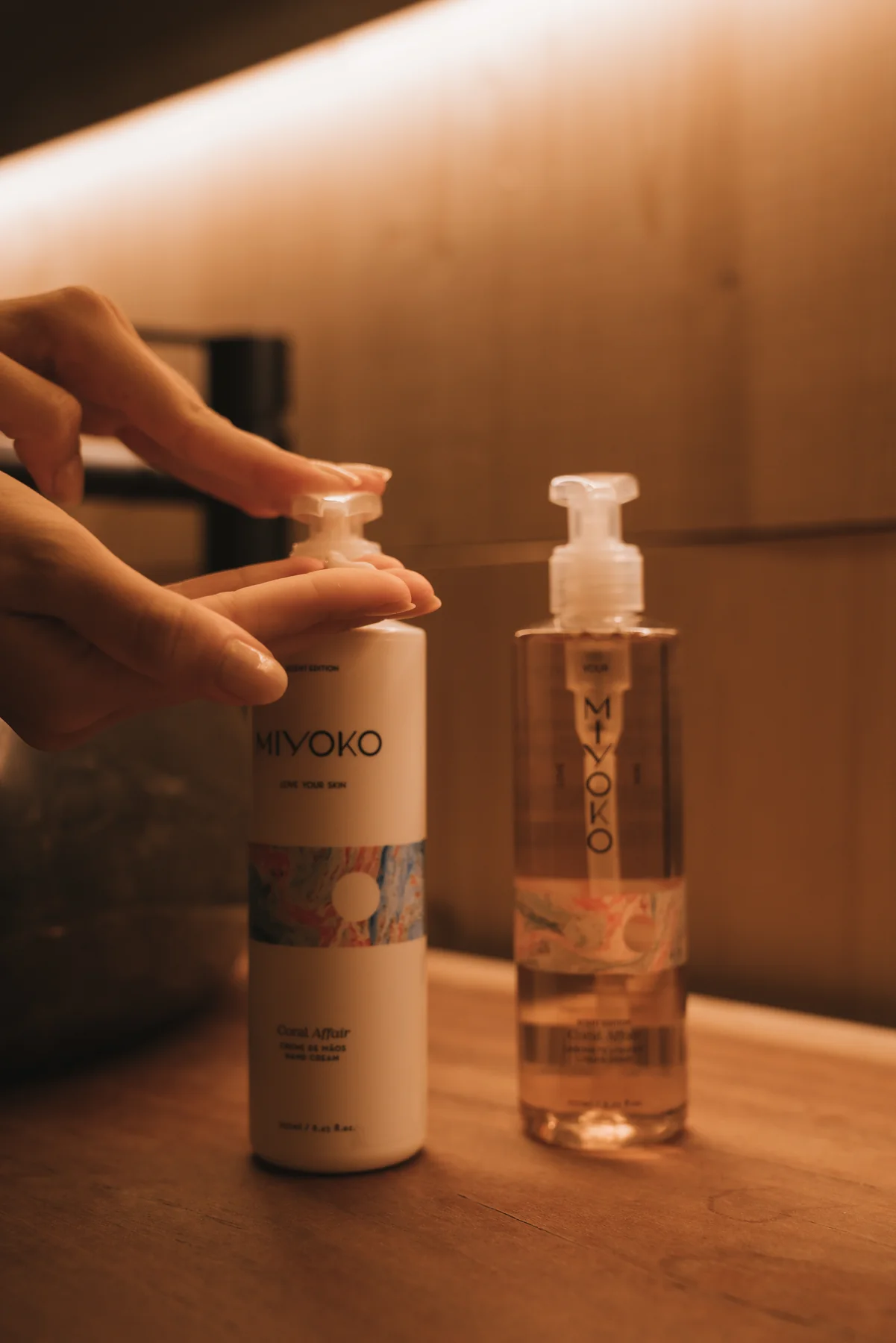 Creme de Mãos Coral Affair 250ml MIYOKO
