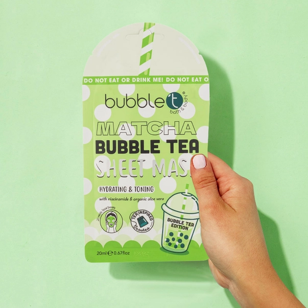 Máscara Hidratante Bubble Tea Matcha (20ml)
