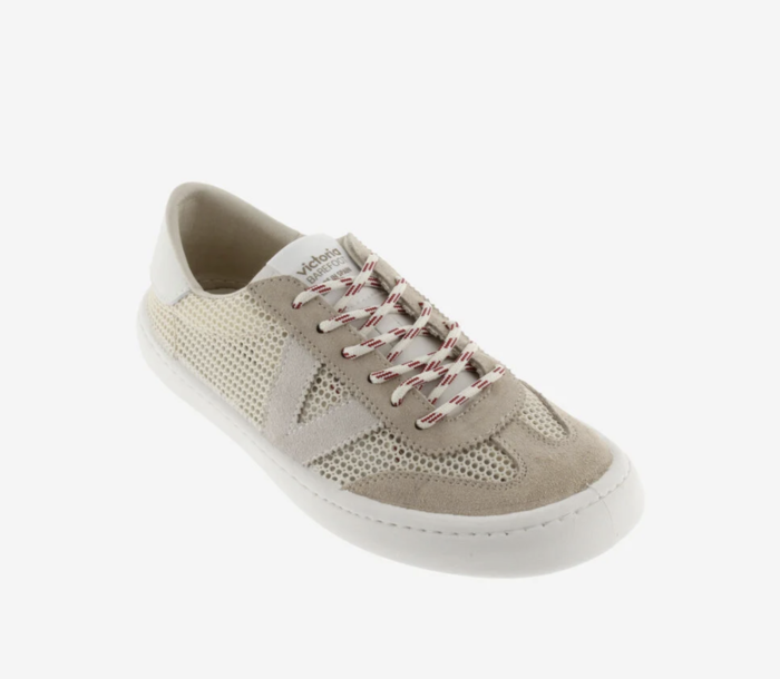 Olmo Barefoot Mesh & Suede Beige - Victoria