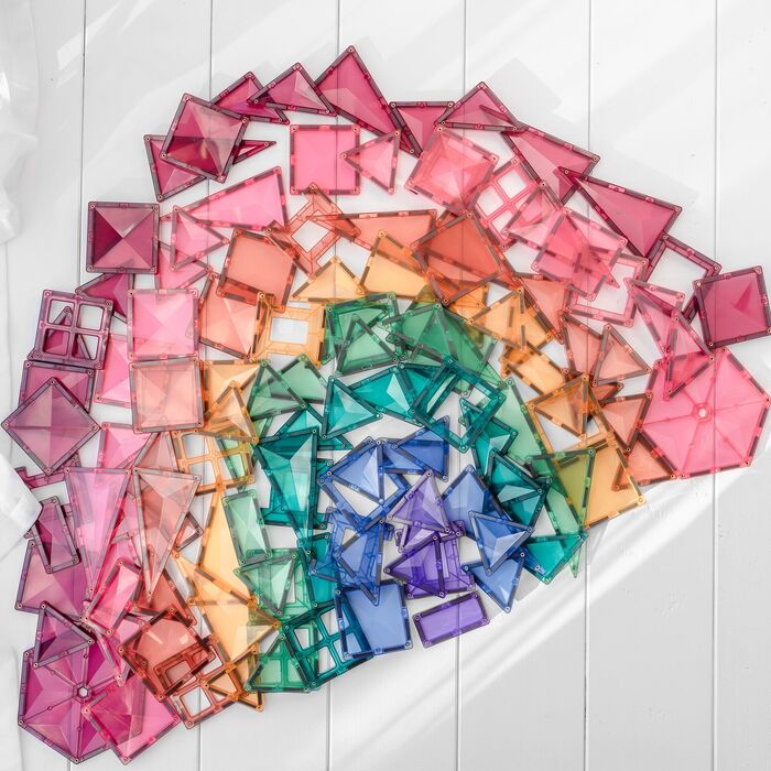  Connetix Pastel Mega Pack 202 peças - Connetix Tiles 