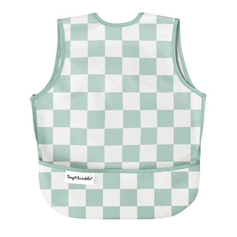  Babete sem Mangas Quadrados Mint - Tiny Twinkle 