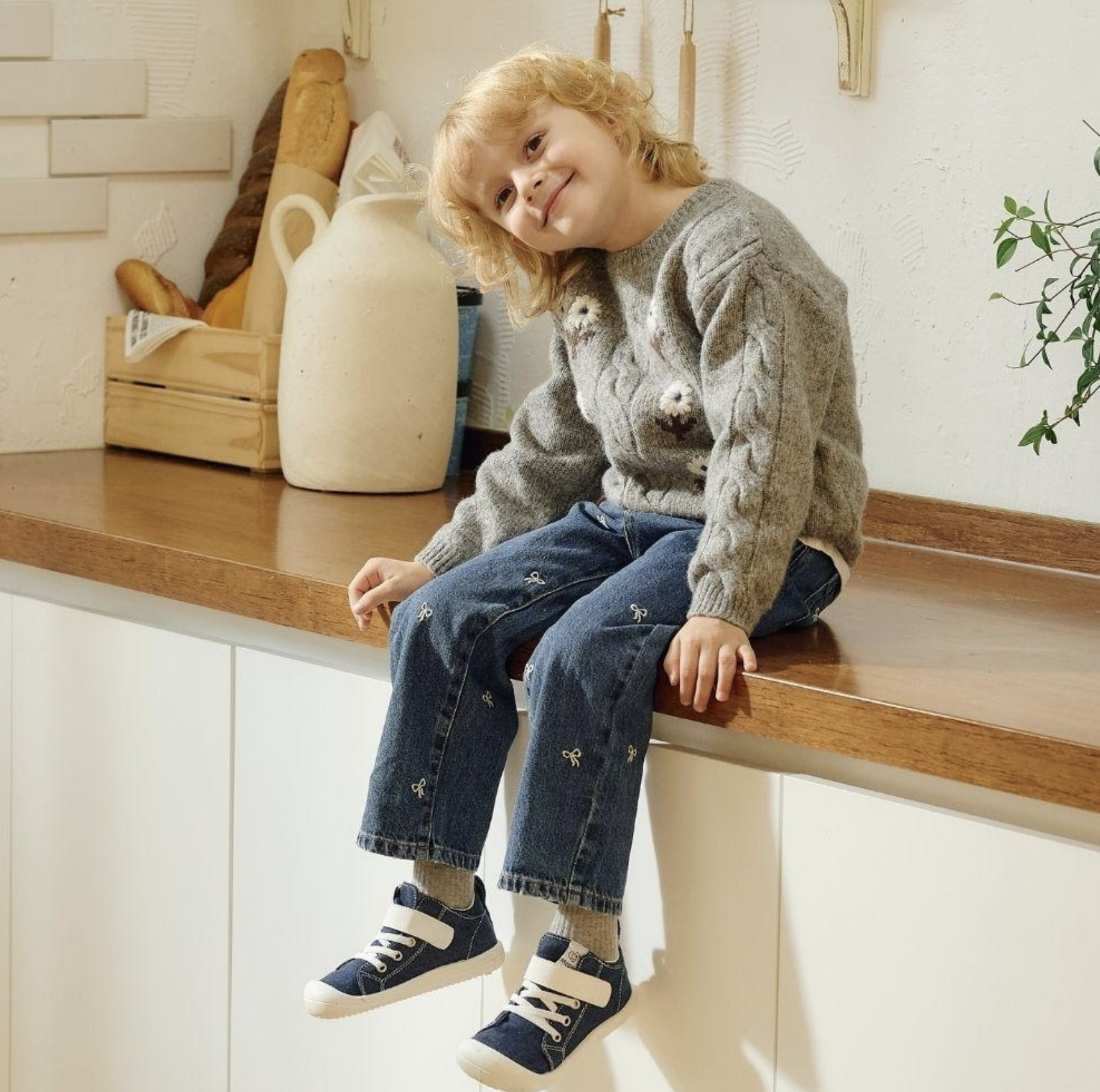  Attipas DENIM Skin Shoes Deep Blue 