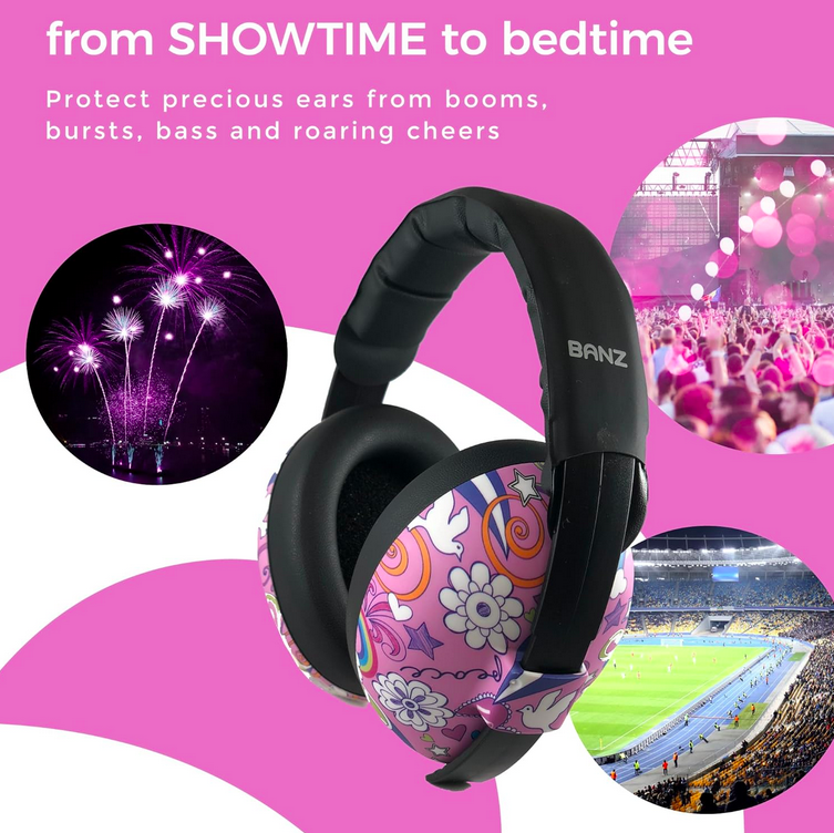 Auriculares Protetores de Ouvido Peace 0-3 Anos - Banz 