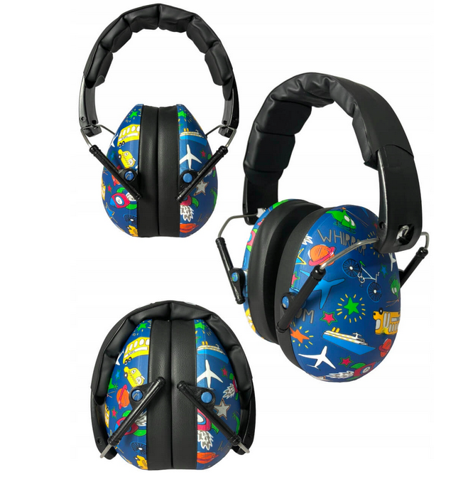  Auriculares Protetores de Ouvido Transport +3 Anos - Banz 