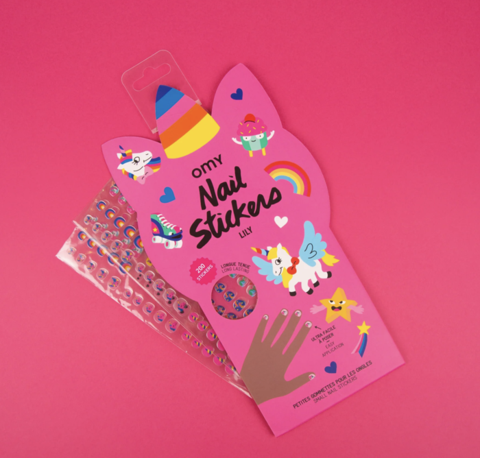  Autocolantes para Unhas Lily - Omy 