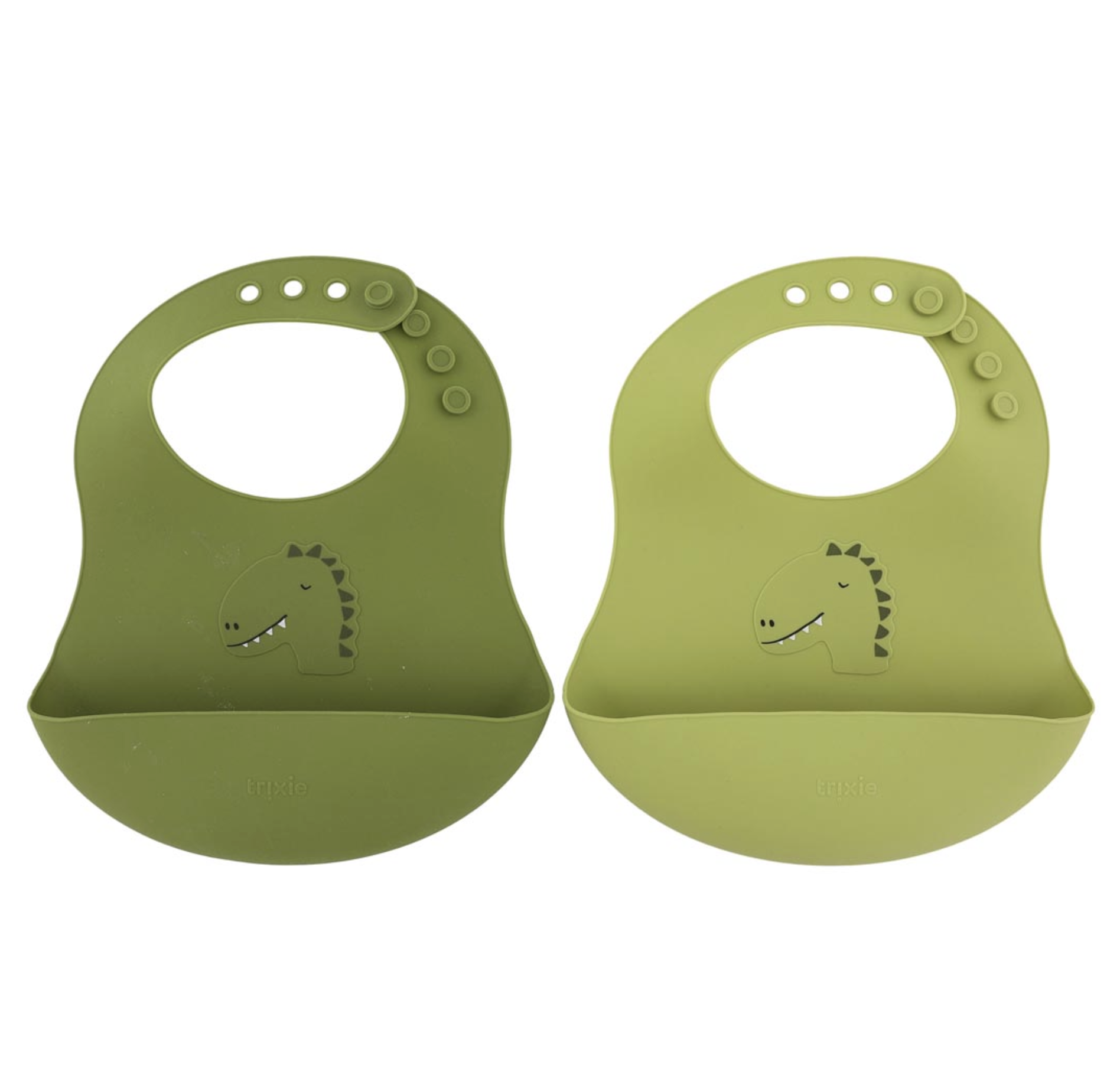  Babete de Silicone Mr. Dino Pack 2 - Trixie 