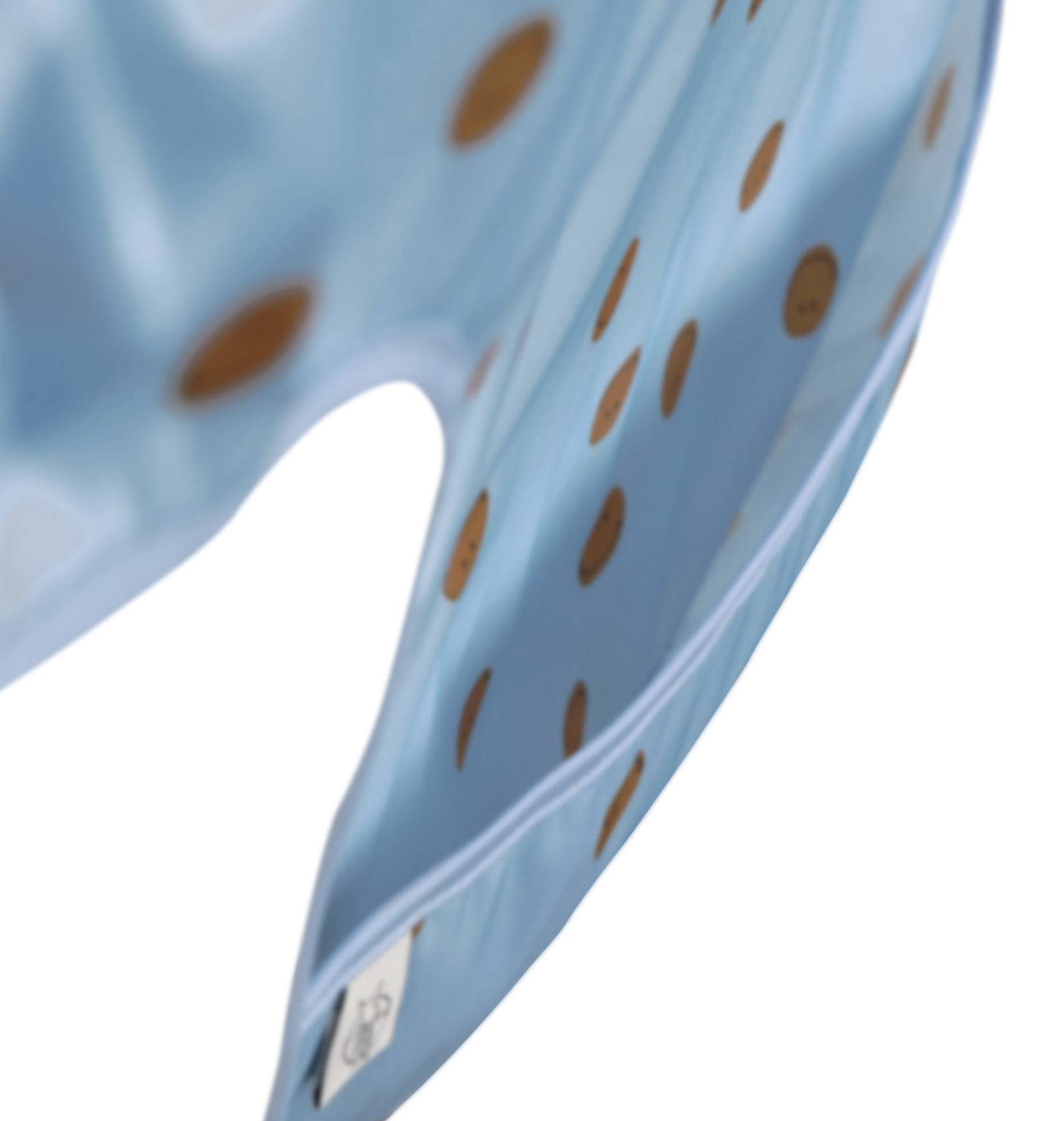Babetes com Mangas Happy Rascals Smile Blue Pack de 2 - Lassig 