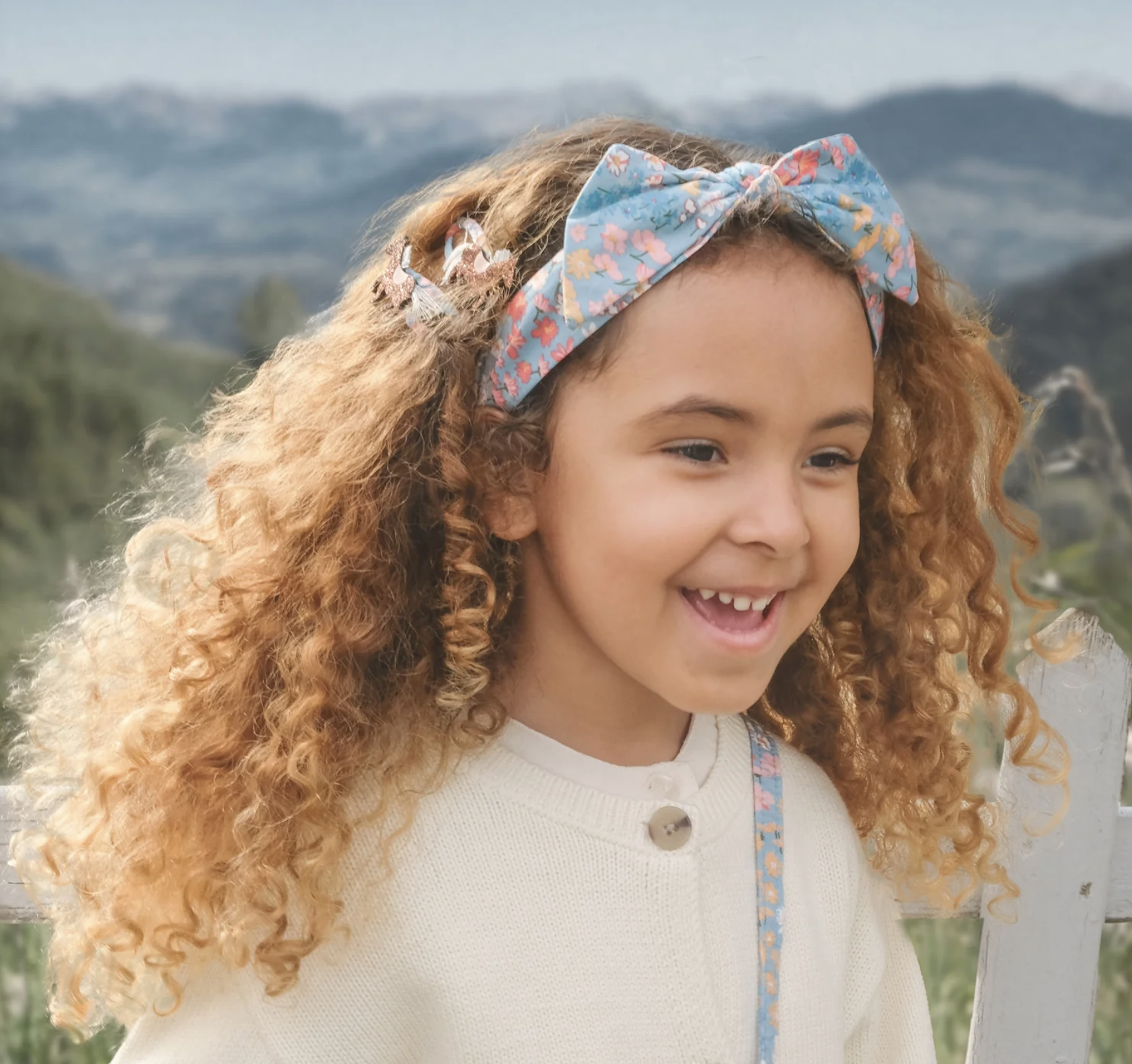  Bandolete com Laço Heidi Floral - Rockahula 