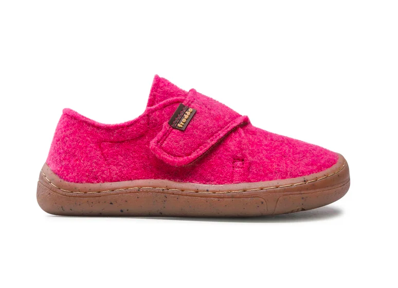  Barefoot Slippers de Lã, Fuxia - Froddo 