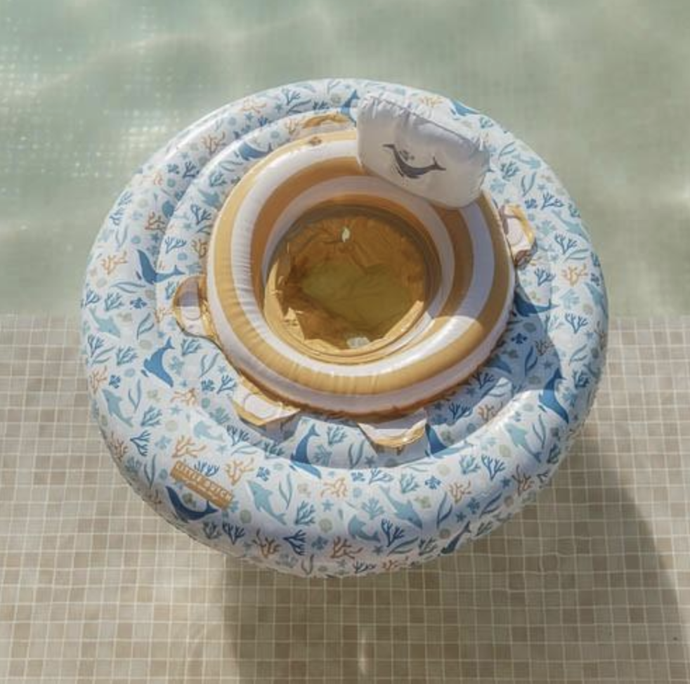  Bóia Insuflável para Bebé Ocean Dreams Blue - Little Dutch 