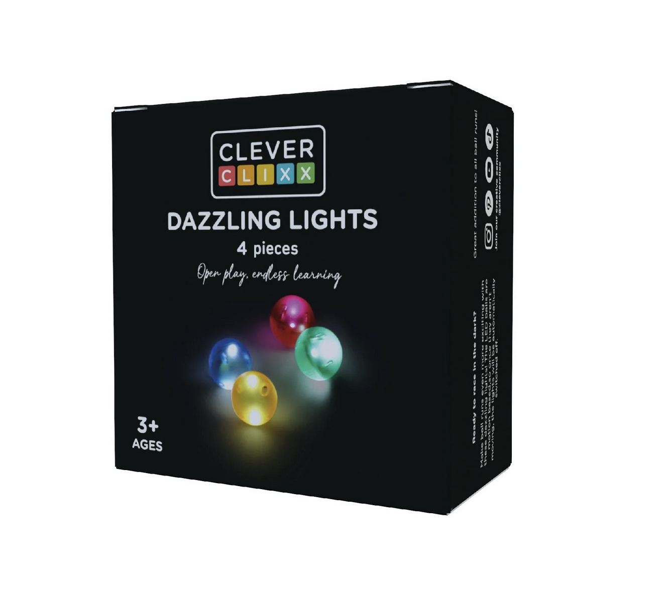  Bolas Dazzling Lights Led Pack 4 - Cleverclixx 